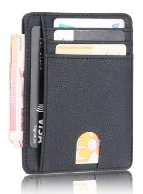 for Men Wallet Credit Card Holder Clip Mini Case Coin Purse