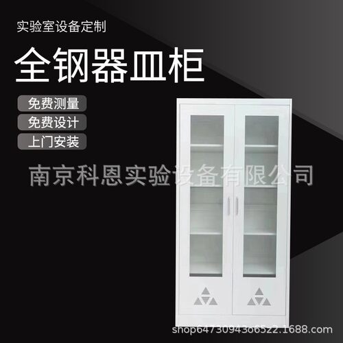 全钢双门器皿柜带孔全钢药品柜pp药品柜化学药品柜通风药品柜
