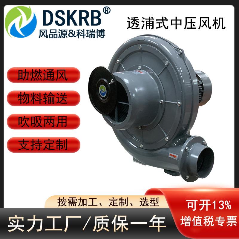 CX-100A1.5KW新款中压风机消音箱中压鼓风机纸箱印刷离心风机