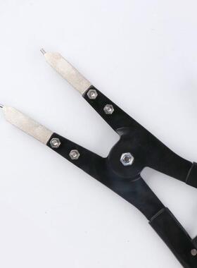 重型卡簧钳内外卡大号工业级轴用弯嘴卡环钳卡黄钳子卡钳工具25寸