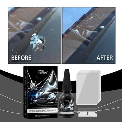 Rayhong Auto Windshield Care Liquid Set - For Clear Vision a
