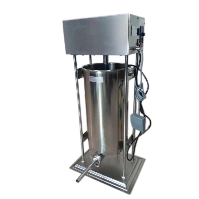 不锈钢灌肠机家用手动中小型立式商用灌香肠机腊肠机厂家熟食制作