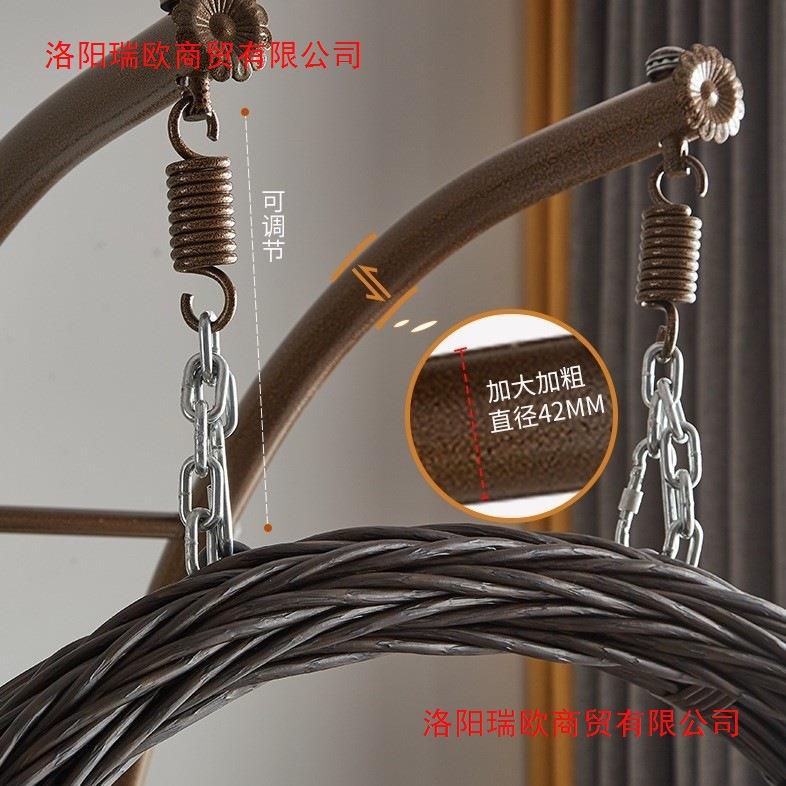 吊篮椅懒人椅摇椅阳台千摇篮椅庭院123123双家人秋吊椅室内藤吊床