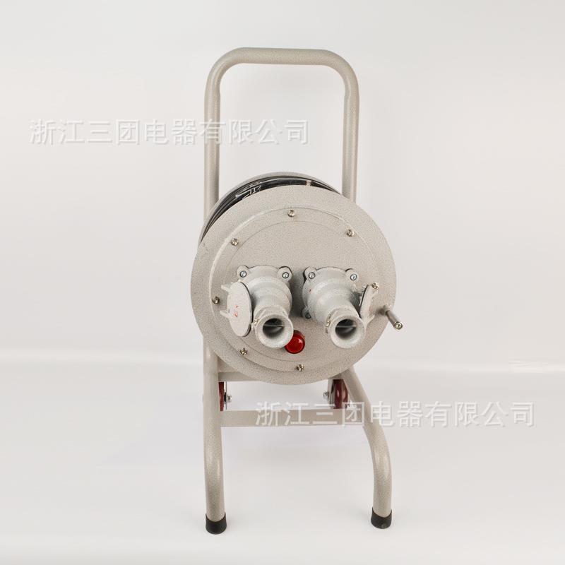 BXD防爆移动电缆盘3*2.5㎡/30米带线手提便携式绕线盘检修电源盘