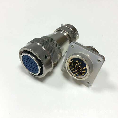 FQN24系列卡扣式连接器FQN24-26TK塑胶圆形电连接器插头