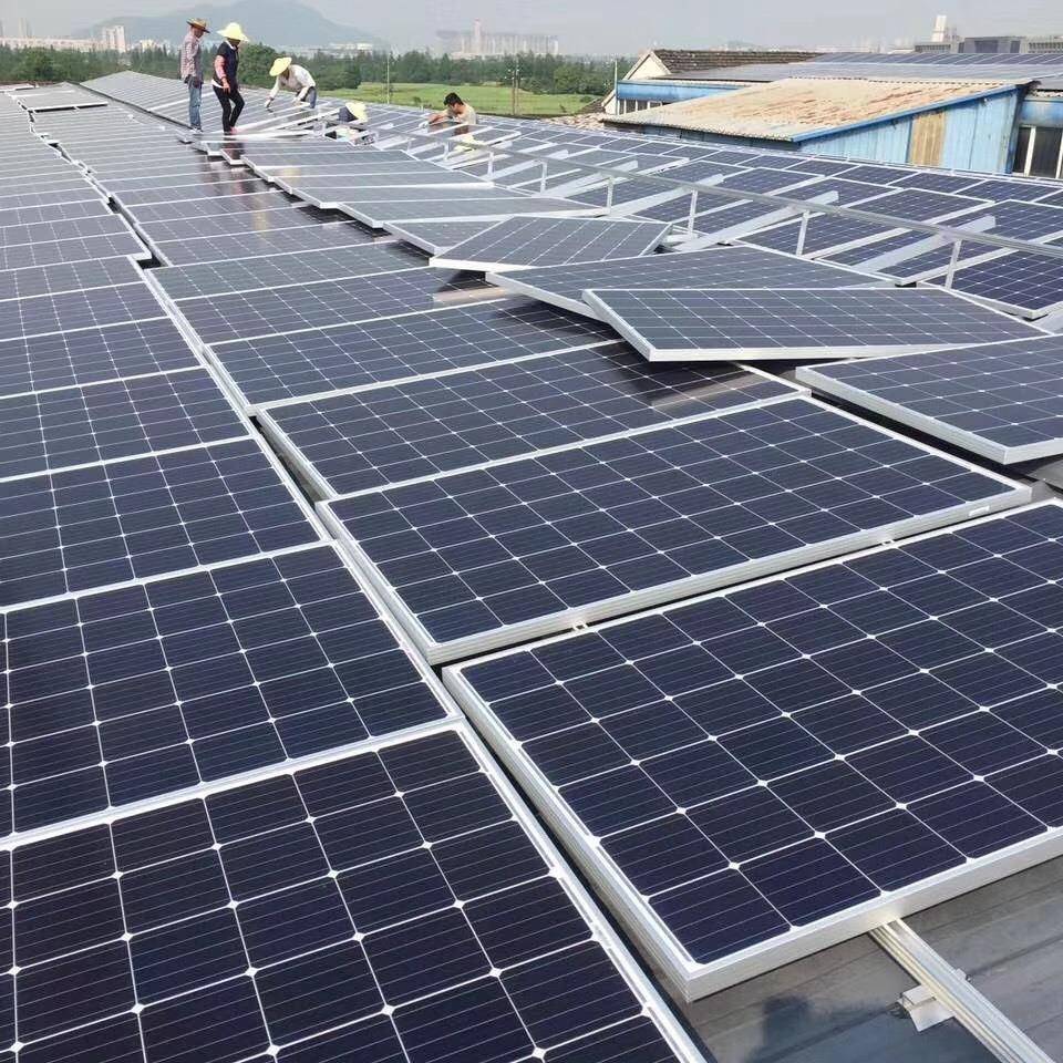400KW太阳能发电系统企业分布式光伏并网发电厂家直销