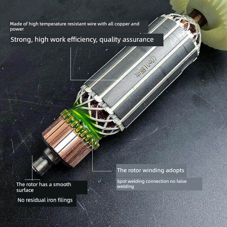 适用于华丽1040 Pop 1034凯诺风火雷微瑞派角磨机转子定子电机配