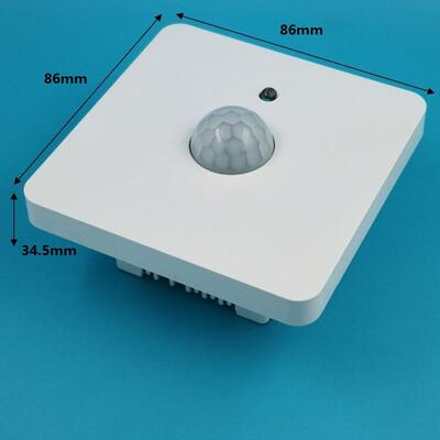 智声光控加SHEN JL/人感应开关双感16A大体功应率能可调86面板开