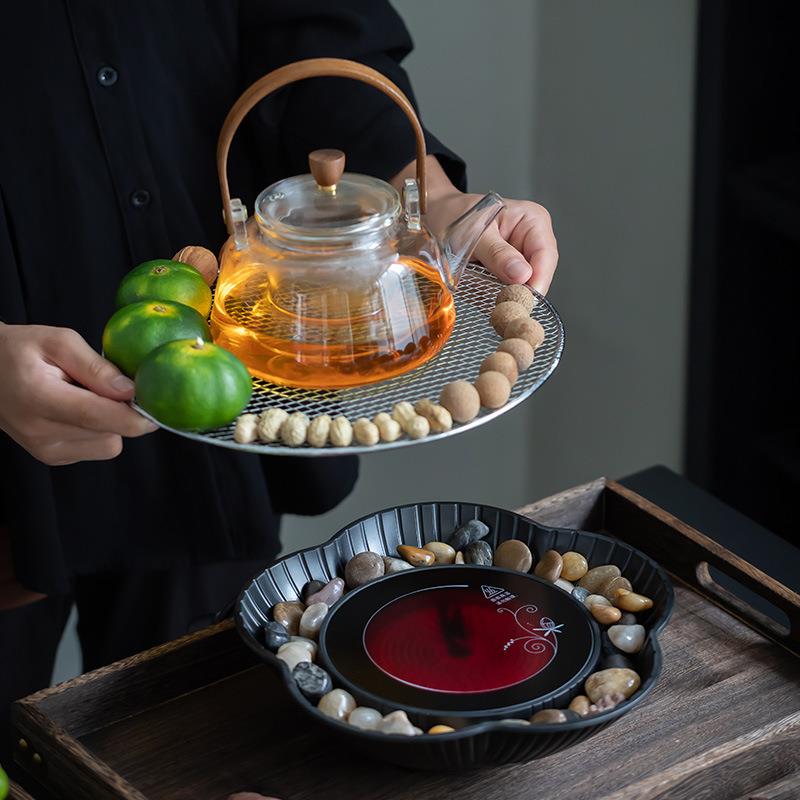 冬日围炉煮茶家用室内新款电陶炉煮茶器茶具全套装备高端泡煮茶壶