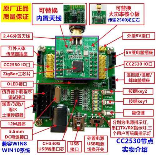 CC2530开发板 物联网 视频教程 BasicRF编程 手把手教ZigBee套件
