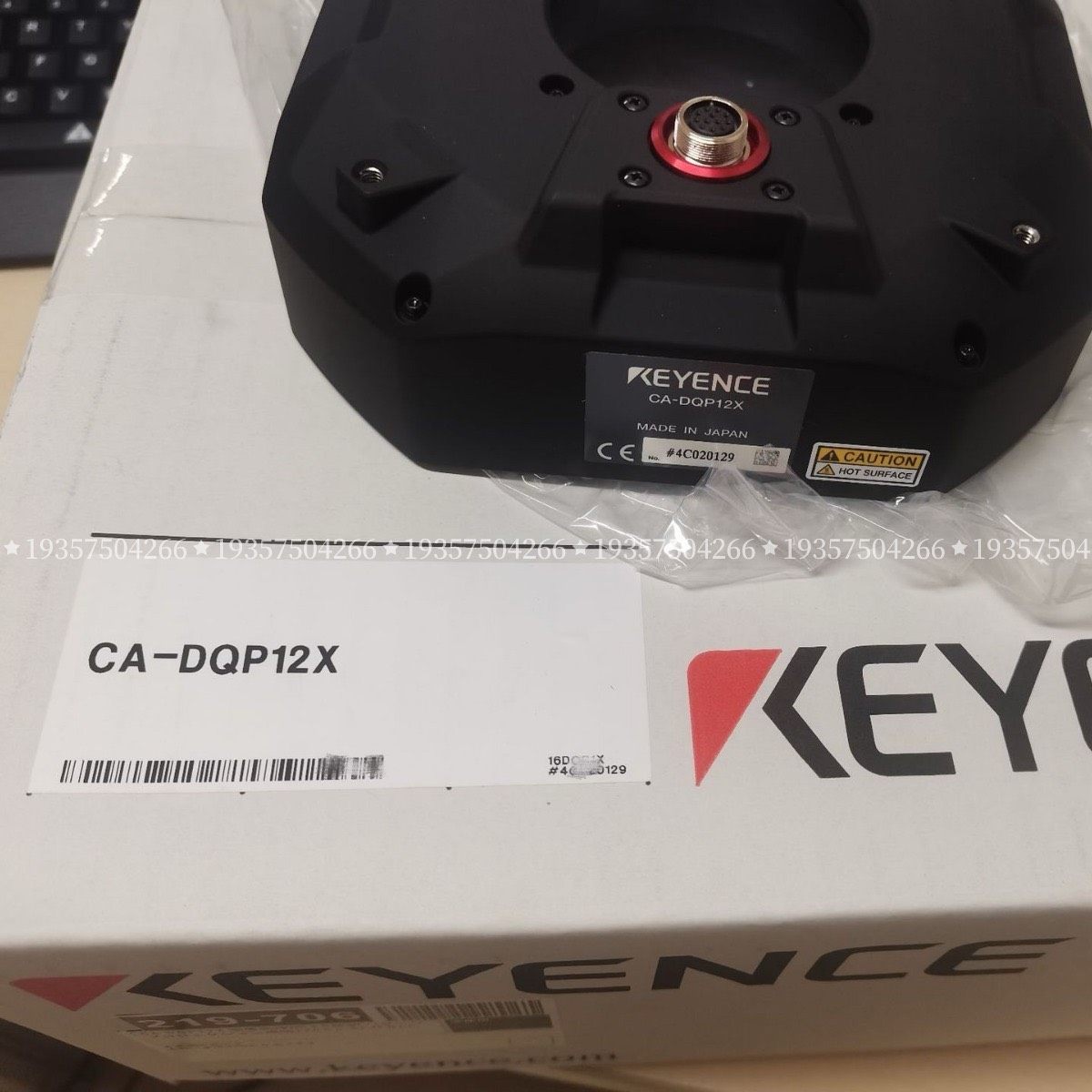 基恩士 CA-DQP12X 全新原装正品，图纹投影照明 12