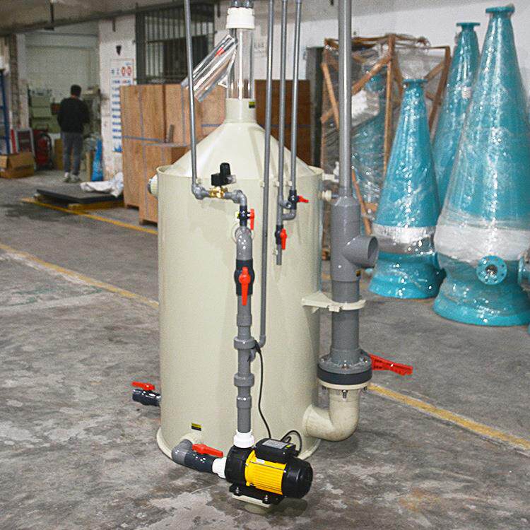 水体过滤设备泡沫分离器工厂化循环水养殖系统厂家氨氮分解器
