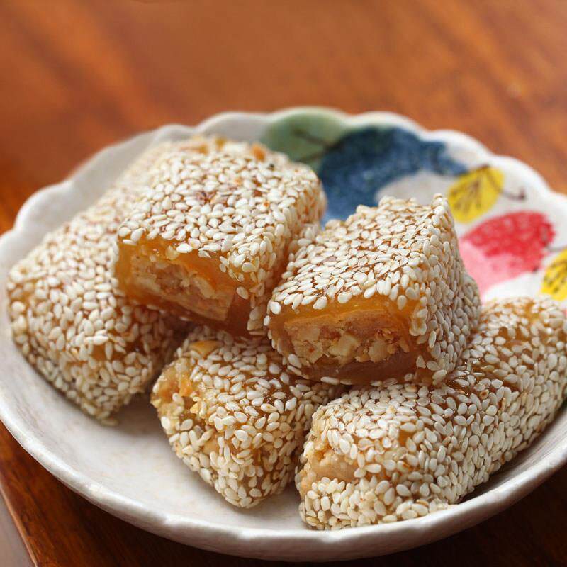 广东潮汕普宁特产南糖纯手工鸭脖椰丝芝麻胶花生软糖卡夫糖茶小点