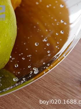 不锈钢果盘形创意水盘客装饰果盘水果不QIM果锈钢旦形厅船盘子