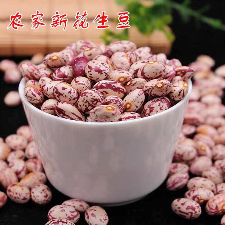 贵州农家花豆奶花芸豆花生豆雀蛋豆酸菜豆米五谷杂粮2斤