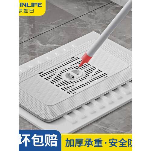 蹲便器盖板厕所密封盖防臭堵臭器卫生间通用挡板蹲坑盖板蹲厕盖板