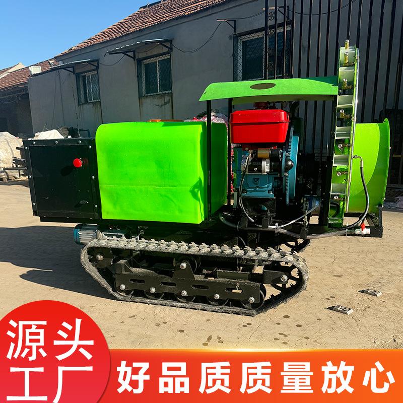 履带式遥控农用打药机园林杀虫喷药机自走式果园锄草遥控打药车