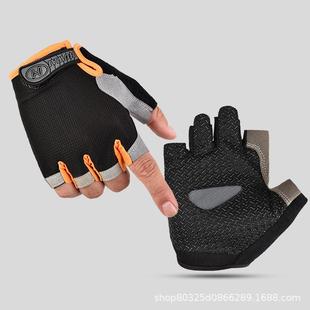 划龙舟手套龙舟用品划船防滑独划艇划船机专用半指运动健身男