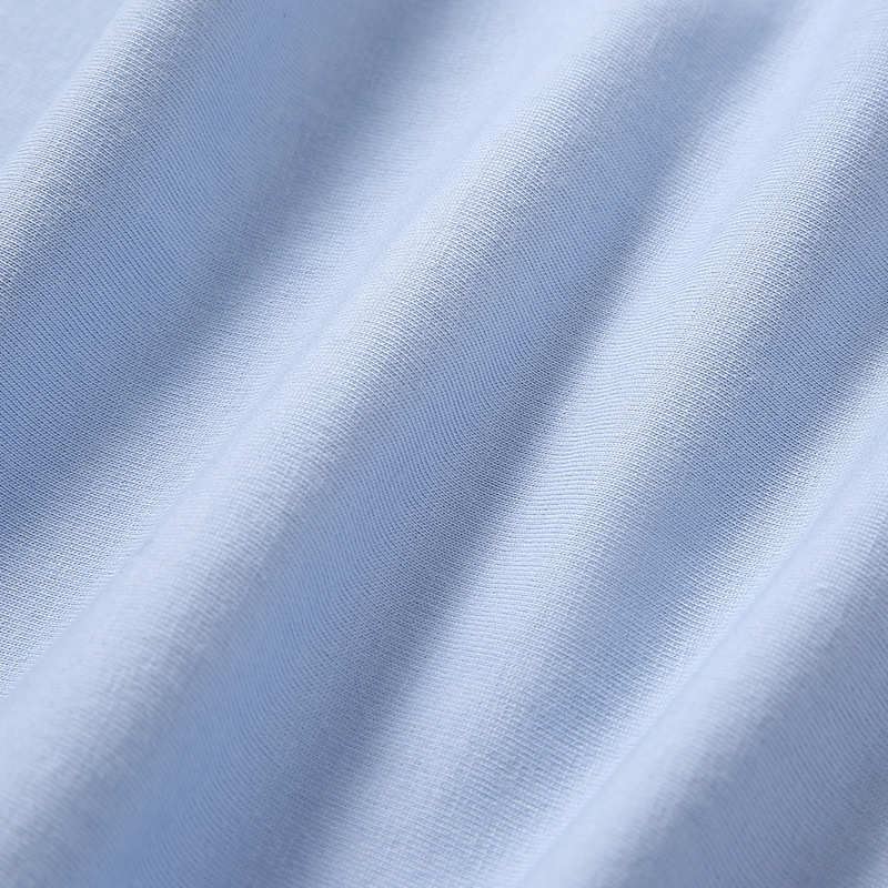 31888校标春夏学生校服面料40支32s棉盖丝平纹汗布190克220g单面