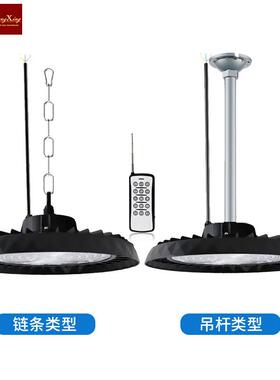 led工矿灯ufo飞碟灯室内一体透镜天棚灯工厂车间照明灯掌柜推荐