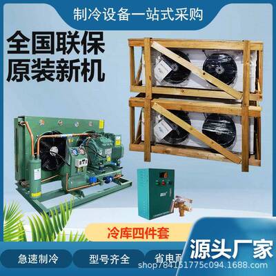 厂家供应制冷设备比泽尔低温压缩机组8p10p12p冷冻冷藏速冻冷库