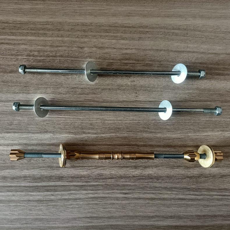 红木马扎铜轴马扎铜配件实木马扎中心穿轴折叠凳子专用零件铁丝柱
