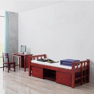 木质制式 900房脑桌 双上下铺宿舍层床更衣床柜内务柜营电2000