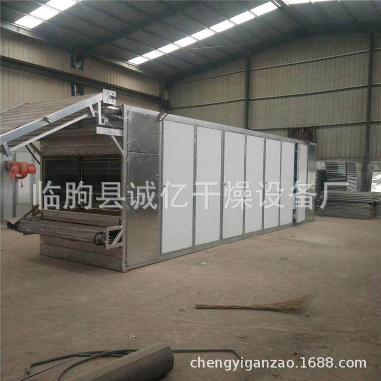 大型网带式桑叶茶 金银花 绿茶玫瑰花茶烘干机 水果蔬菜烘干设备