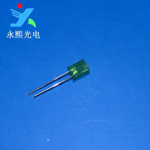 257绿发翠绿色led直插灯珠长脚发光二极管 257绿灯翠绿光