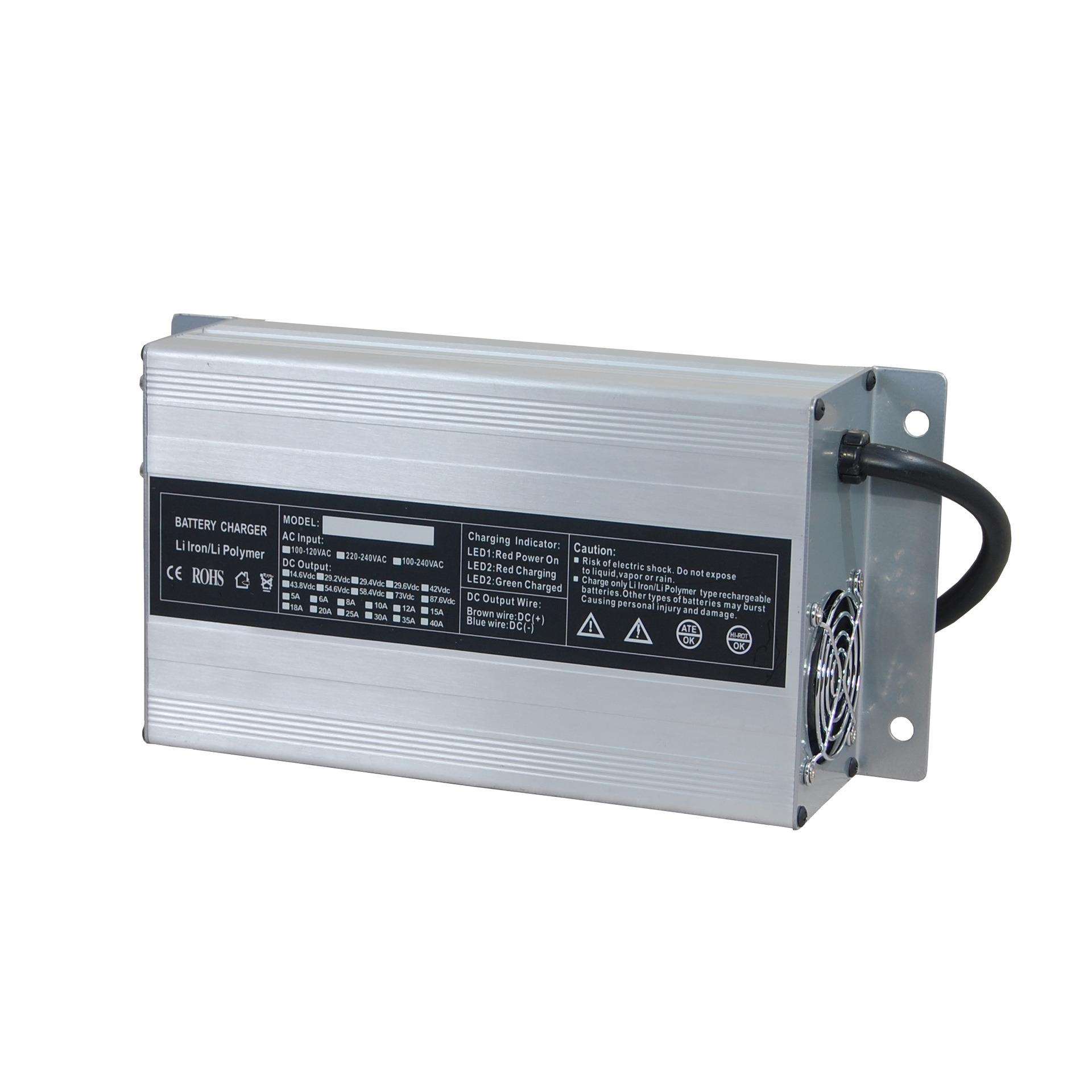 72V10A 60V10A 6串 铅酸电池充电器船舶 电动叉车专用充电器