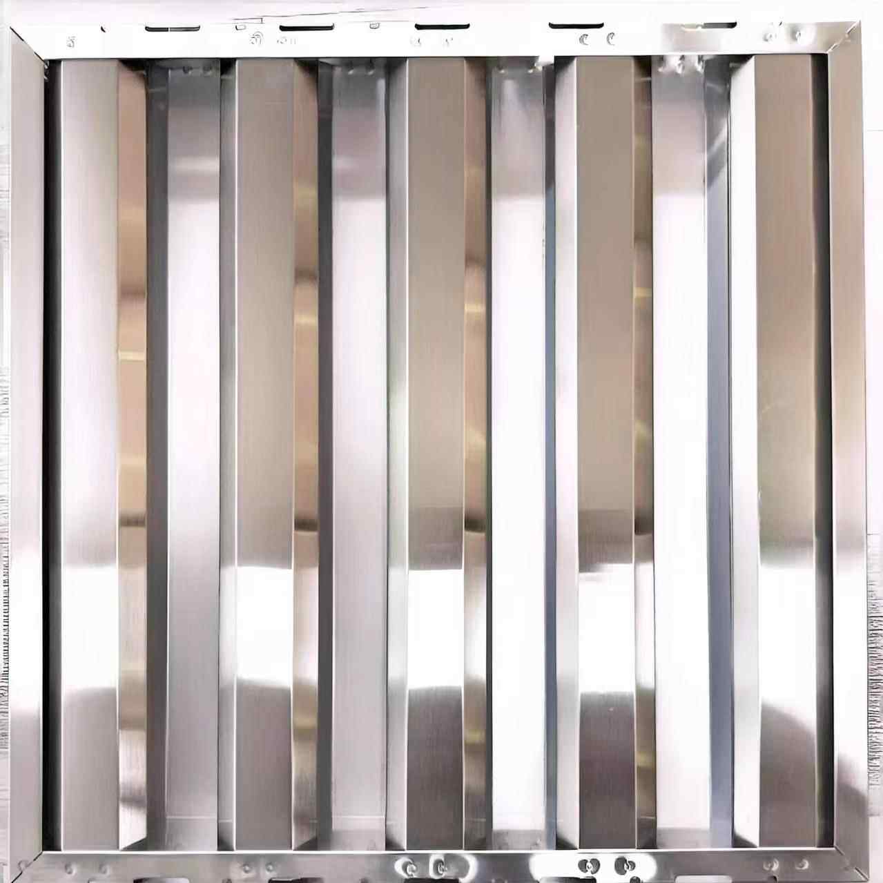 商用方型不锈钢挡油板 油网隔油厨房过滤油 油烟机网格油网防滴油