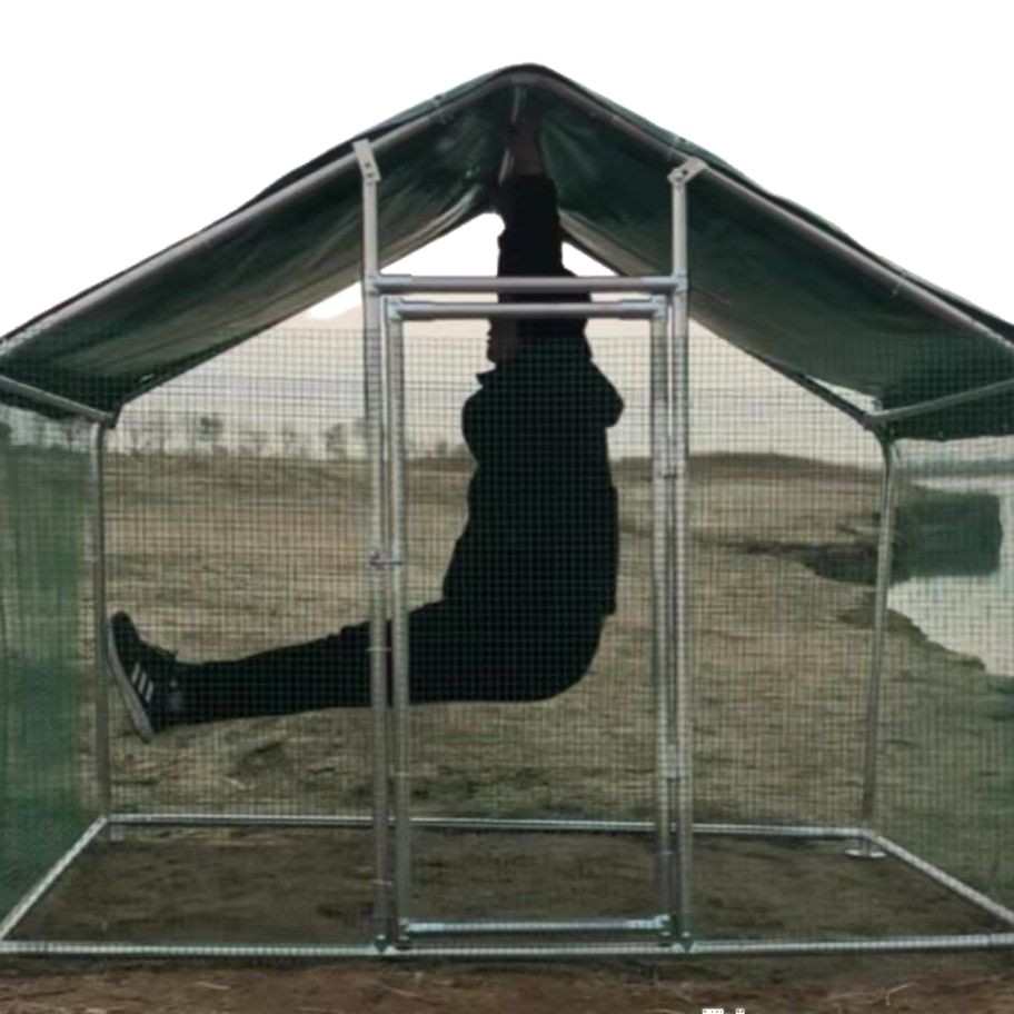 户外养鸡棚鸡笼子家用大号鸡鸭鹅兔养殖笼防雨鸽舍鸡窝室外养鸡棚