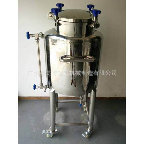 100L化工储罐100L储罐100L液体储存罐移动型不锈钢储罐