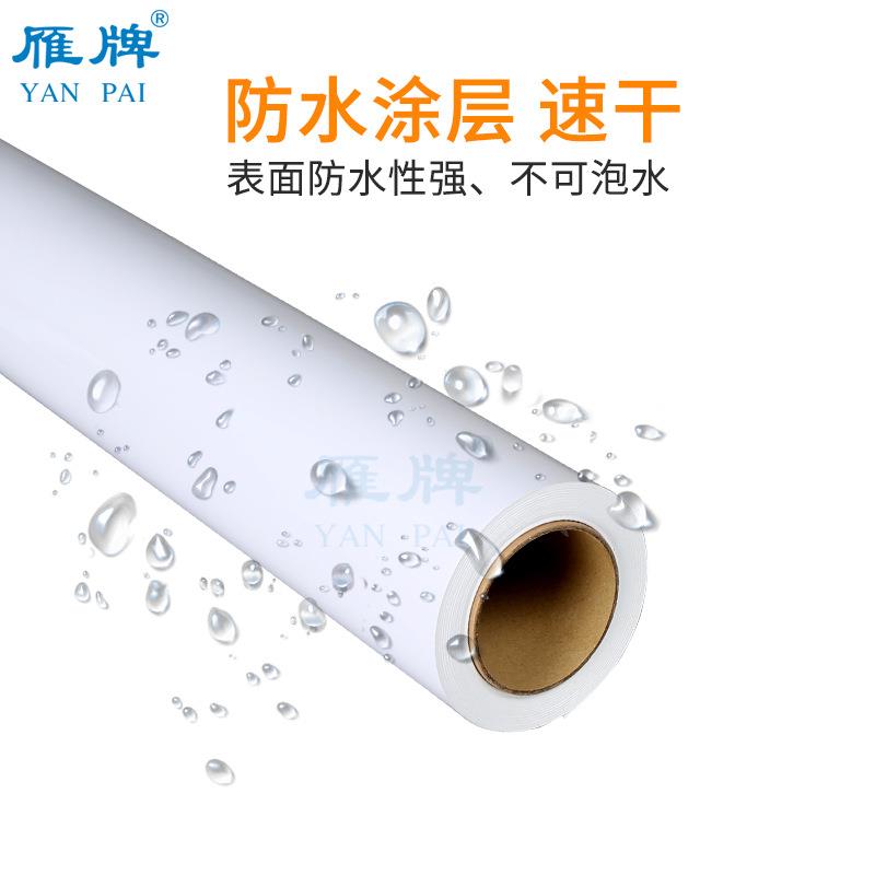 雁牌110系列弱溶剂光面/哑光面打印纸影楼相片纸(不带背胶)相纸图片