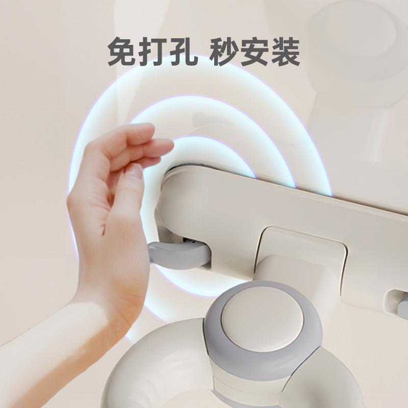 宝宝站立式洗澡架可调节折叠沐浴台家用婴幼冲洗支架儿童洗澡神器