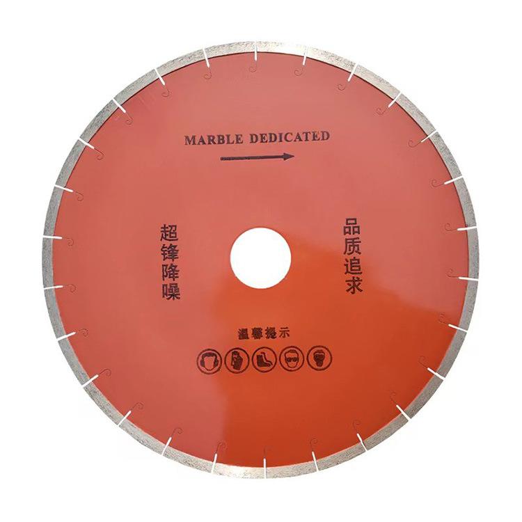 直径350鱼钩纹大理石锯片 切割大理石人造石锋利不崩边不易掉齿