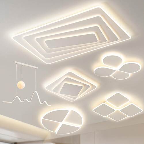 中山灯具卧室灯现代简约大气led吸顶灯2025新款客厅餐厅全屋套餐
