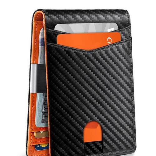 Minimalist mens RFID blocking multifunctional ultrathin 1