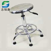 生产车间防静电椅 无尘室实验室凳子 不锈钢圆凳 可订制304材质