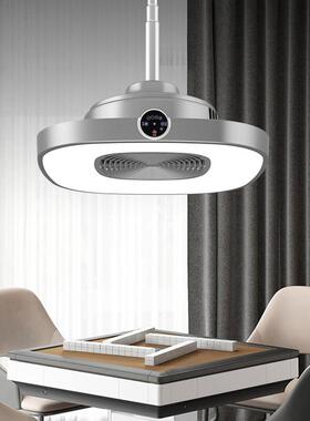 麻将机棋牌室空气净化器吸烟灯酒店麻将室房桌麻将灯升降吊灯伸缩