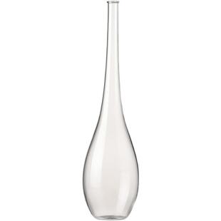 玻璃花瓶小窄口富贵竹水养透明花器摆件客厅插花日式禅意中式水培