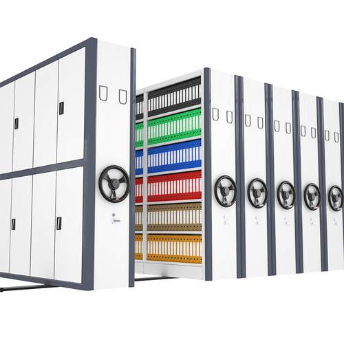 密集架档案室密集柜手摇手动电动智能档案柜移动资料架厂家