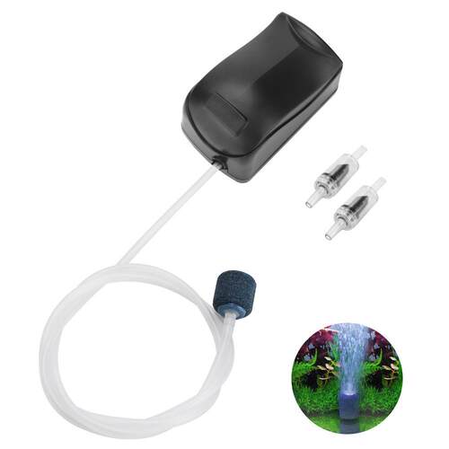 跨境鱼缸充氧泵小型增氧泵水族静音养鱼充氧气泵气量足外贸热销