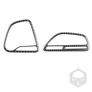 适用于道奇新挑战者Challenge碳纤维内饰改装仪表左右风口装饰贴