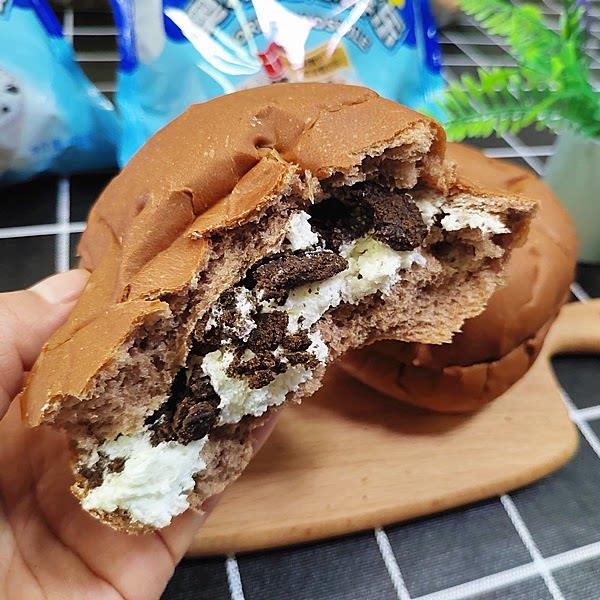 新疆包邮百邻香奥力奥奶油夹心面包饼干碎手撕软面包学生早餐零食