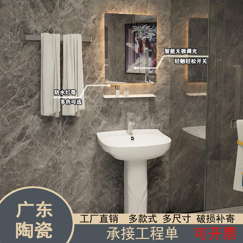 立柱盆洗脸盆小户型化妆室三角立柱盆一体陶瓷迷你落地洗手盆阳台