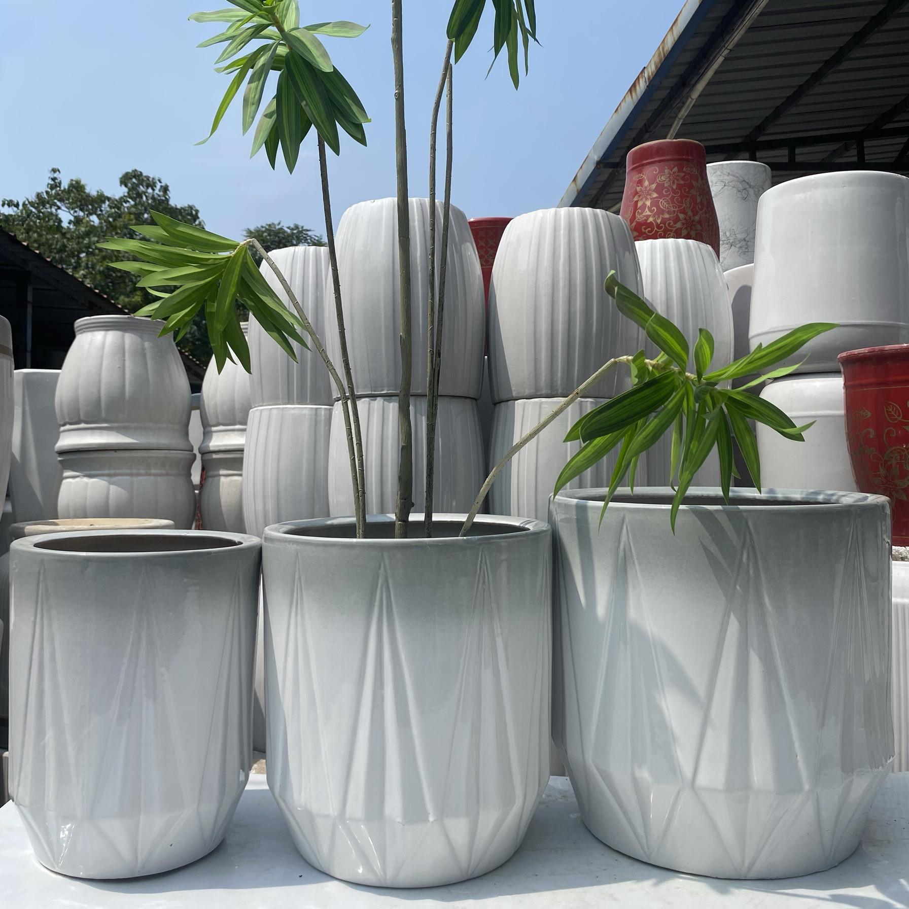 花盆大号30花盆家用大号30cm大口径客厅欧式发财树花