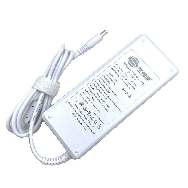 一体机电脑电源适配器迷你主机白色电源12V7A永青源显示器电源