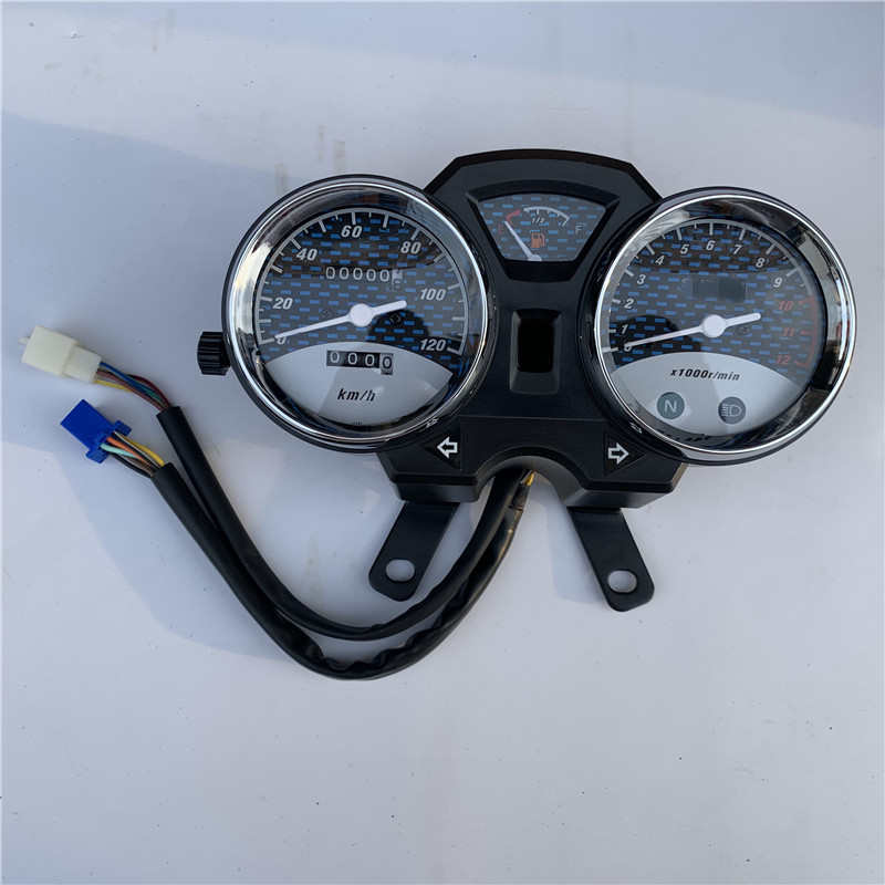 适用铃木太子国三仪表总成摩托车配件HJ125-8E/8M GN125-2F仪表壳