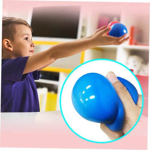 4pcs sticky balls mochi stress ball popit fidget toys夜光球